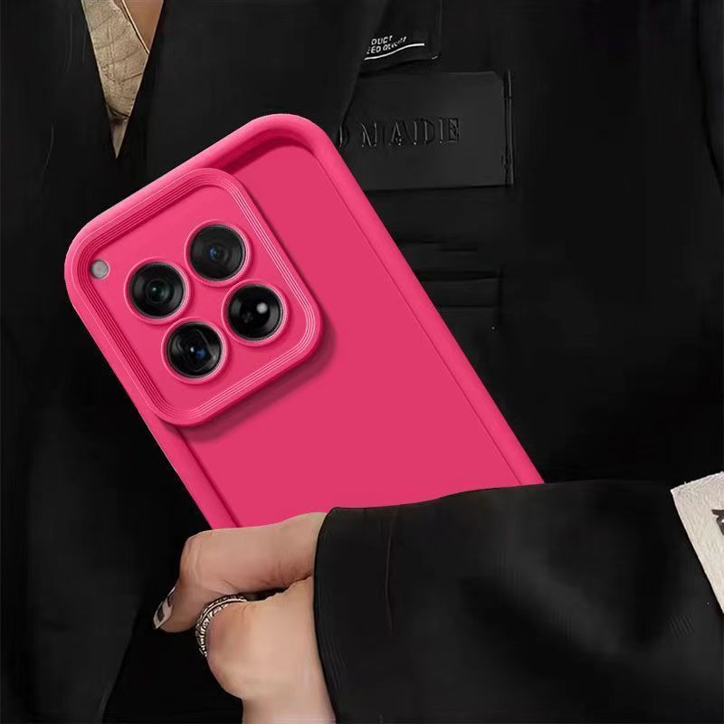 Silicone Phone Case For OnePlus 12 Fall Prevention Protective Case