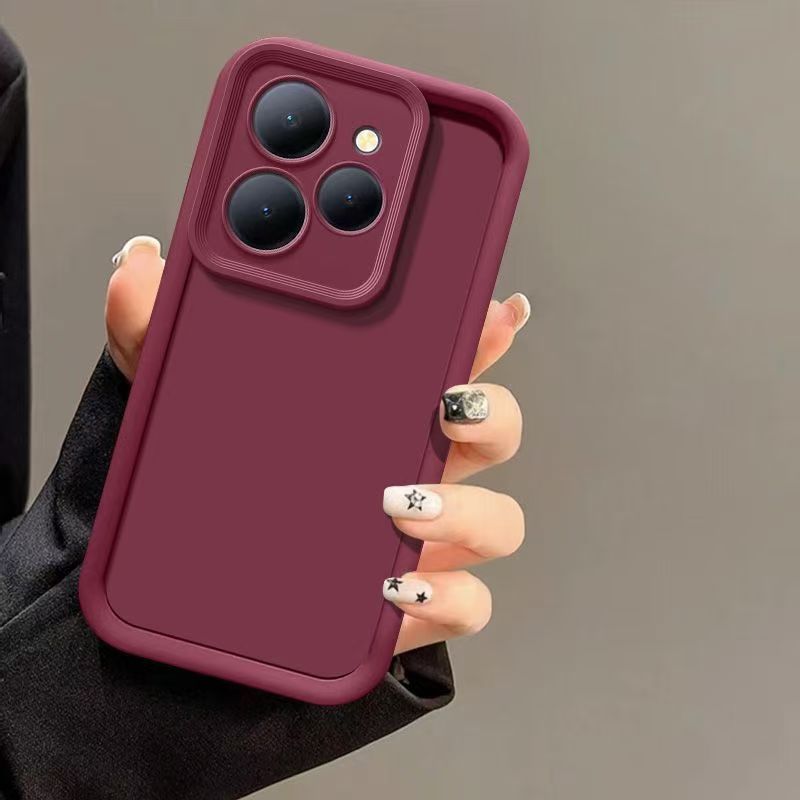Silicone Phone Case For Tecno Spark 10 Pro Fall Prevention Protective Case