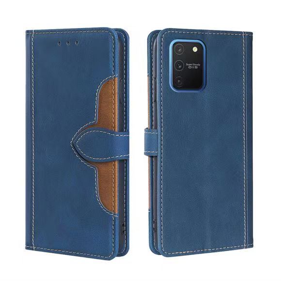 Wallet PU Leather Flip Cover For Samsung Galaxy S10 Lite Vintage Leather Durable Protective Cover