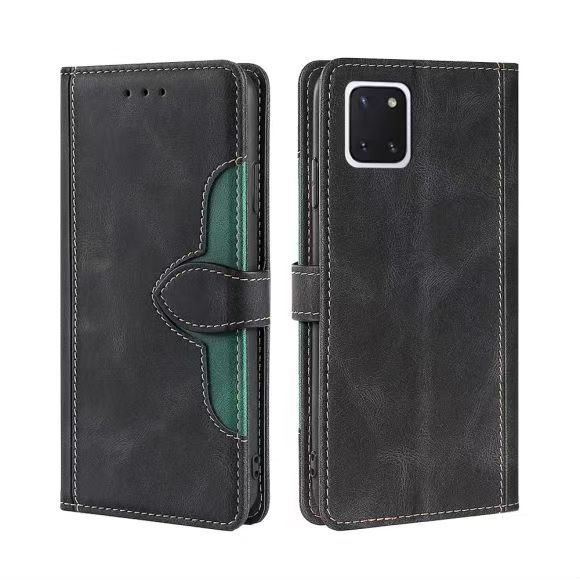 Wallet PU Leather Flip Cover For Samsung Galaxy Note 10 Lite Vintage Leather Durable Protective Cover