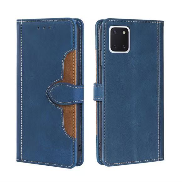 Wallet PU Leather Flip Cover For Samsung Galaxy Note 10 Lite Vintage Leather Durable Protective Cover