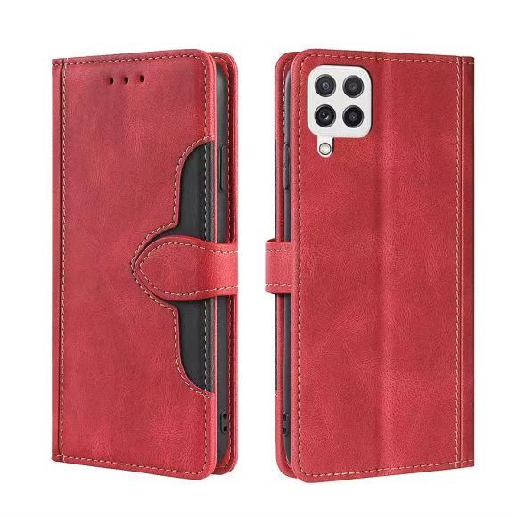 Wallet PU Leather Flip Cover For Samsung Galaxy A22 4G Vintage Leather Durable Protective Cover