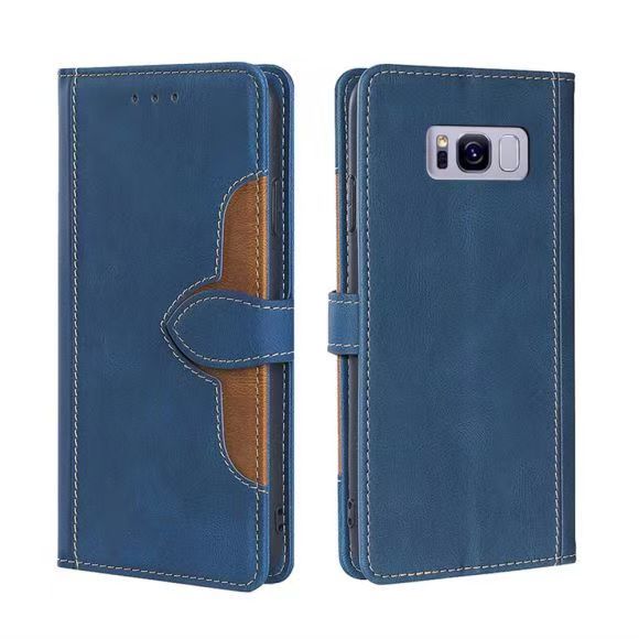 Wallet PU Leather Flip Cover For Samsung Galaxy S8 Plus Vintage Leather Durable Protective Cover