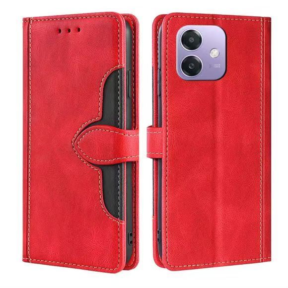 Wallet PU Leather Flip Cover For OPPO A3 4G/ A3X 4G /A40 4G Vintage Leather Durable Protective Cover
