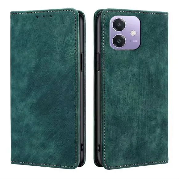Flip Folio Leather Cover For OPPO A3 4G/ A3X 4G /A40 4G Leather Case Wallet Shockproof Durable Magnetic Clip Closure Phone Case