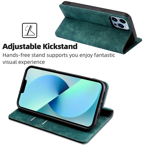 Flip Folio Leather Cover For OPPO A3 4G/ A3X 4G /A40 4G Leather Case Wallet Shockproof Durable Magnetic Clip Closure Phone Case