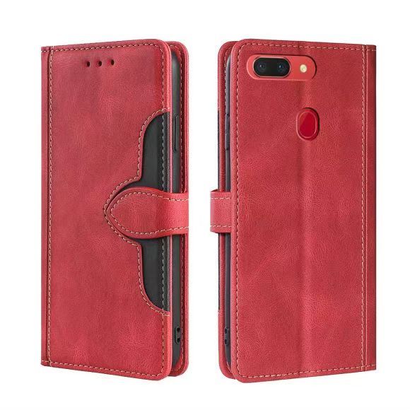 Wallet PU Leather Flip Cover For Oppo R15 Pro Vintage Leather Durable Protective Cover