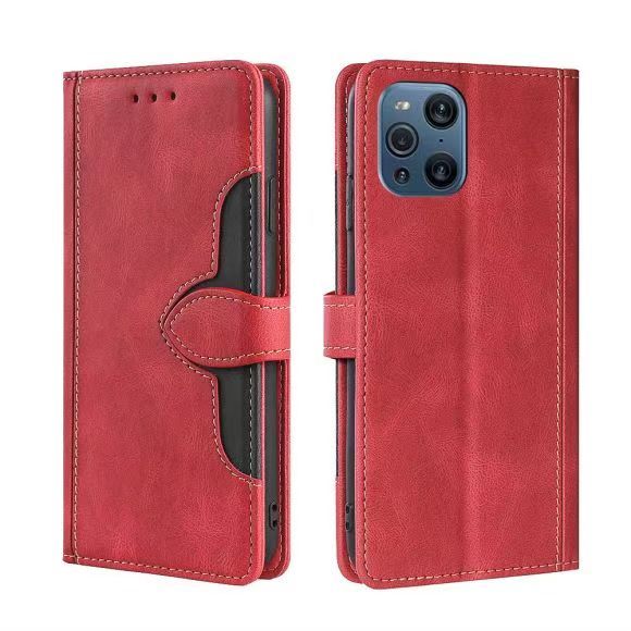 Wallet PU Leather Flip Cover For Oppo Find X3/Oppo Find X3 Pro Vintage Leather Durable Protective Cover