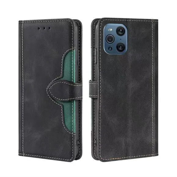 Wallet PU Leather Flip Cover For Oppo Find X3/Oppo Find X3 Pro Vintage Leather Durable Protective Cover