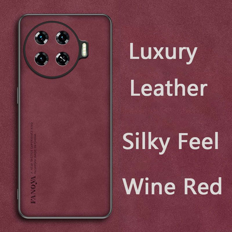 Luxury Business Retro Leather Phone Case For Tecno Spark 20 Pro Plus , Shockproof Fall prevention Protective Case