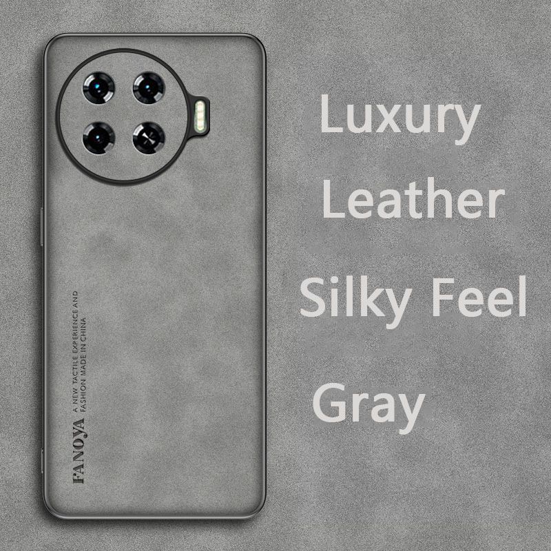 Luxury Business Retro Leather Phone Case For Tecno Spark 20 Pro Plus , Shockproof Fall prevention Protective Case