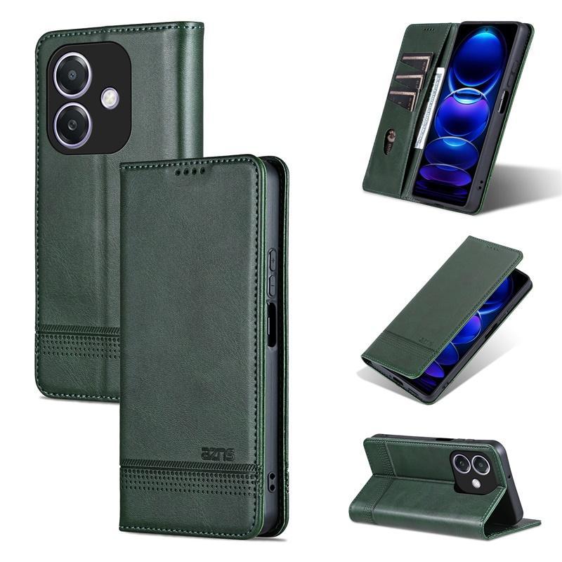 Leather Phone Case Flip Cover for OPPO A3 /A3X /A40 Shockproof Protection Stand Holder Magnetic PU Leather Case