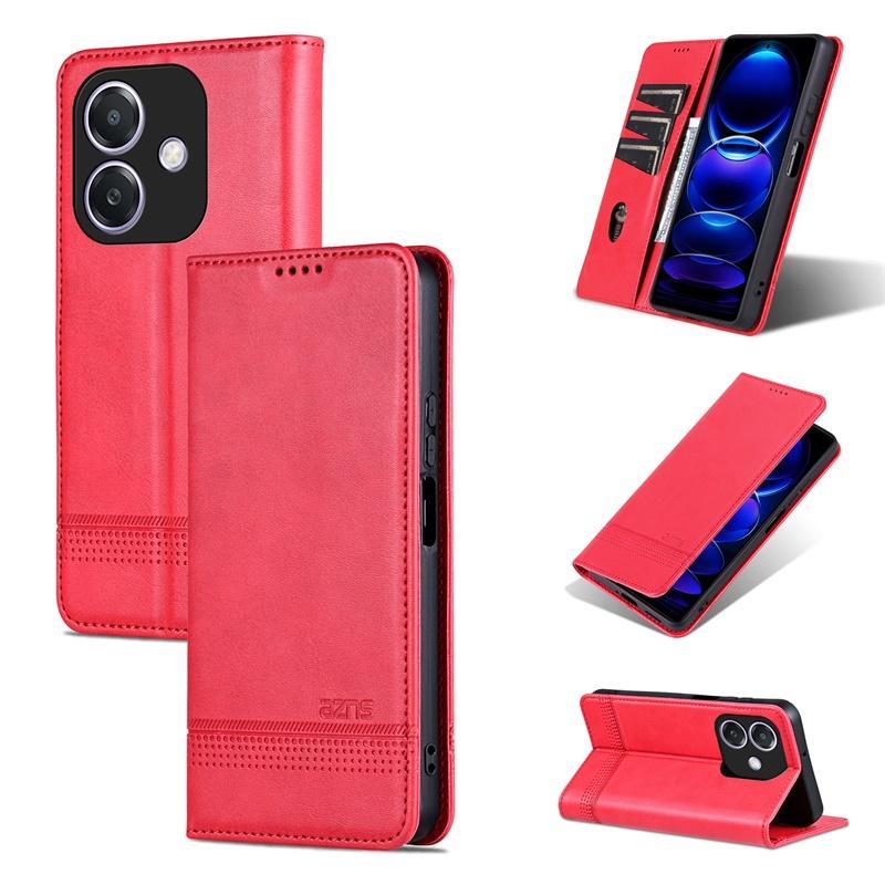 Leather Phone Case Flip Cover for OPPO A3 /A3X /A40 Shockproof Protection Stand Holder Magnetic PU Leather Case