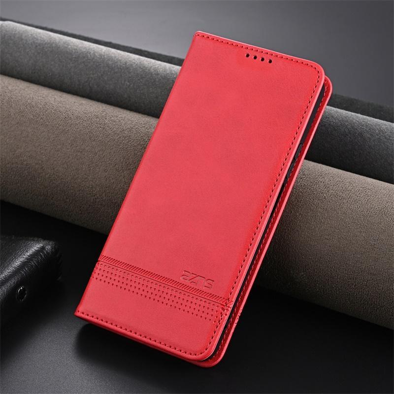 Leather Phone Case Flip Cover for OPPO A3 /A3X /A40 Shockproof Protection Stand Holder Magnetic PU Leather Case