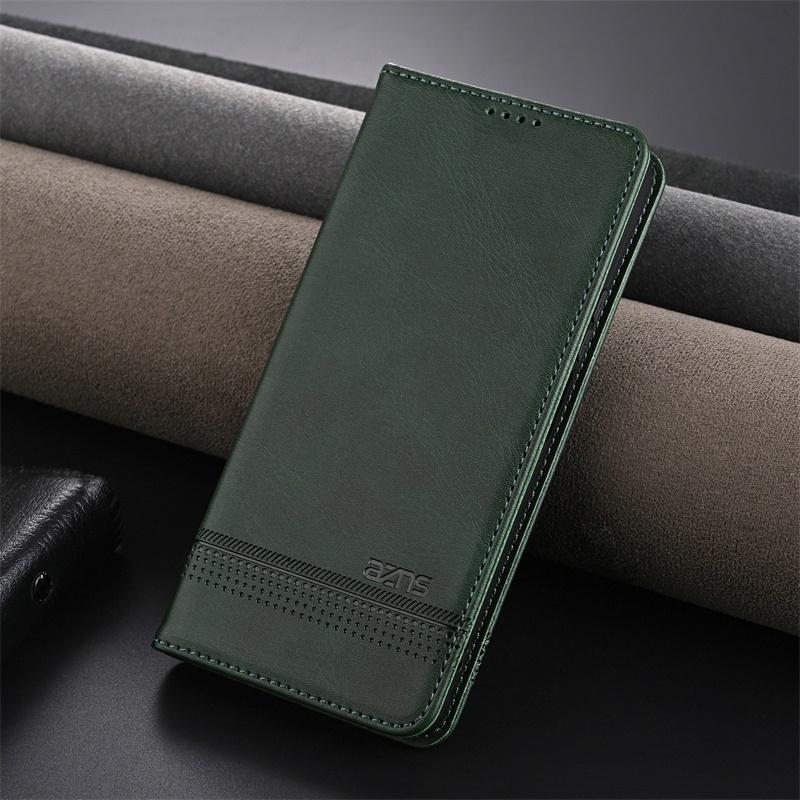 Leather Phone Case Flip Cover for OPPO A3 /A3X /A40 Shockproof Protection Stand Holder Magnetic PU Leather Case
