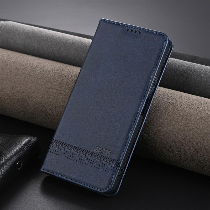 Leather Phone Case Flip Cover for OPPO A3 /A3X /A40 Shockproof Protection Stand Holder Magnetic PU Leather Case