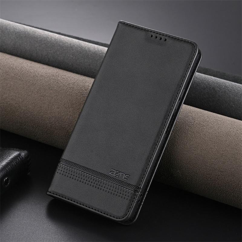 Leather Phone Case Flip Cover for OPPO A3 /A3X /A40 Shockproof Protection Stand Holder Magnetic PU Leather Case