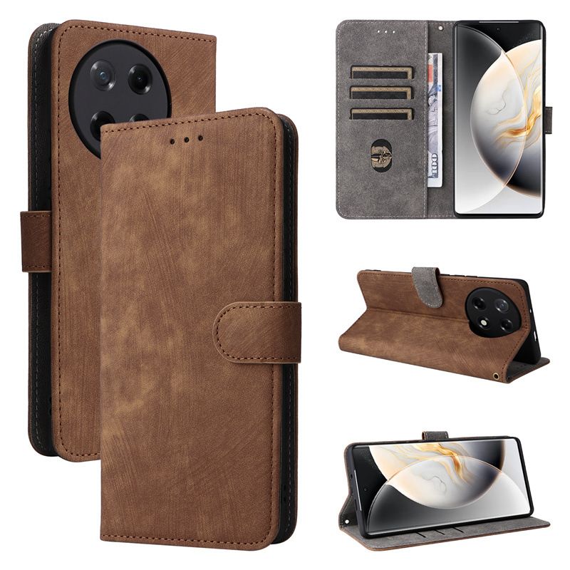 Flip Cover for Tecno Camon 30S PU Leather Phone Case Full-Body Protection Shockproof [RFID Blocking] Wallet Cover