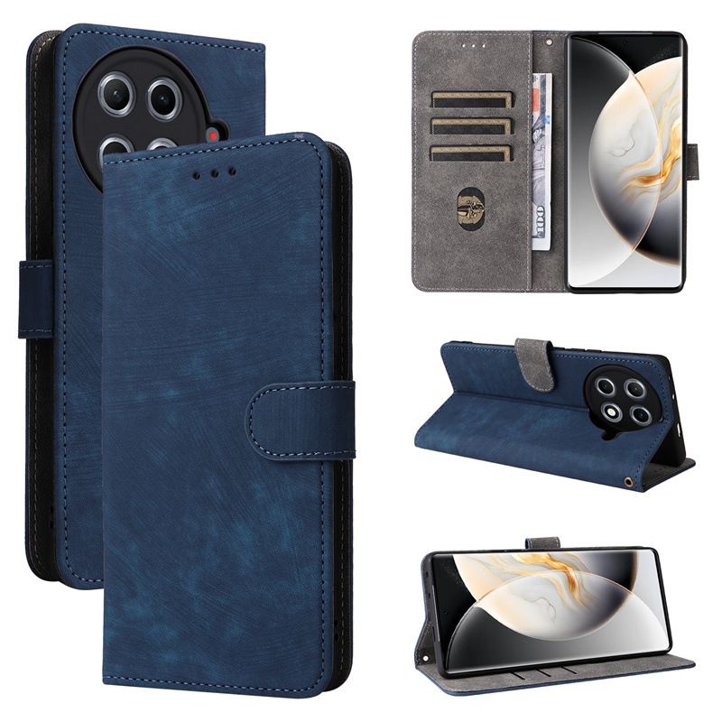 Flip Cover for Tecno Camon 30S Pro PU Leather Phone Case Full-Body Protection Shockproof [RFID Blocking] Wallet Cover