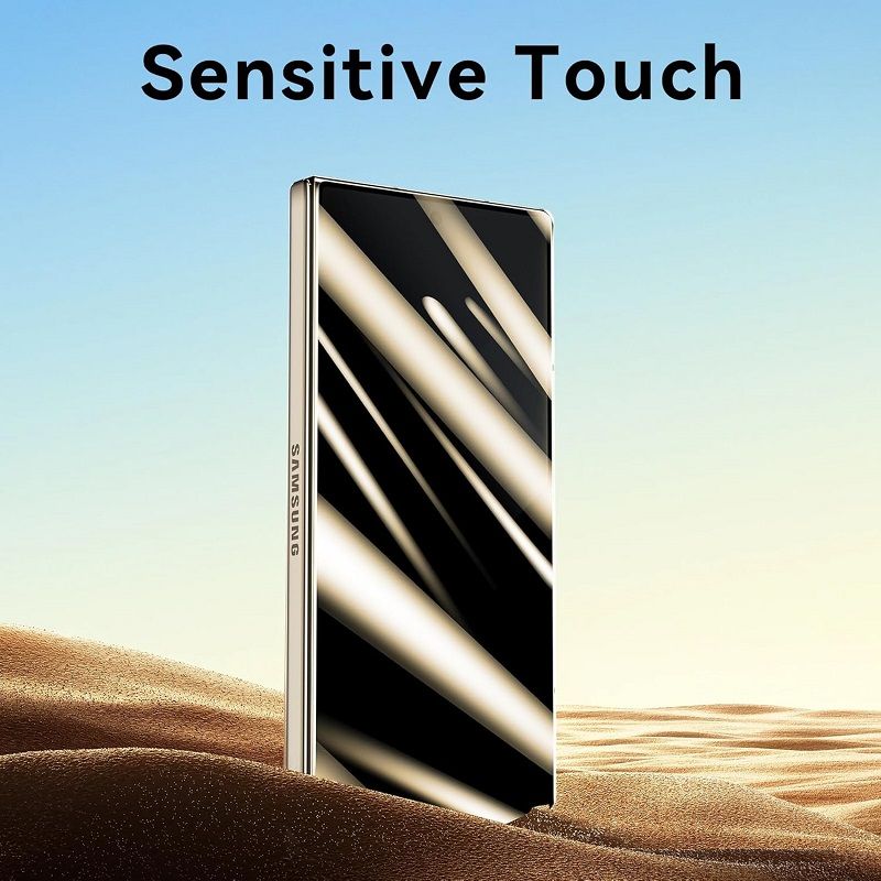 [2 Pcs] for Samsung Galaxy Z Fold 6 5G Privacy Screen Protector,Anti Spy 9H Hardness Friendly Tempered Glass Screen Protector