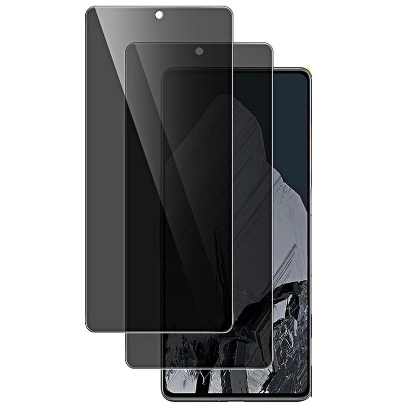 [2+2 Pack] for Google Google Pixel 8 Pro Privacy Screen Protector and Camera Lens Protector,9H Tempered Glass,Anti Spy,HD Scratch and Shatter Resistant