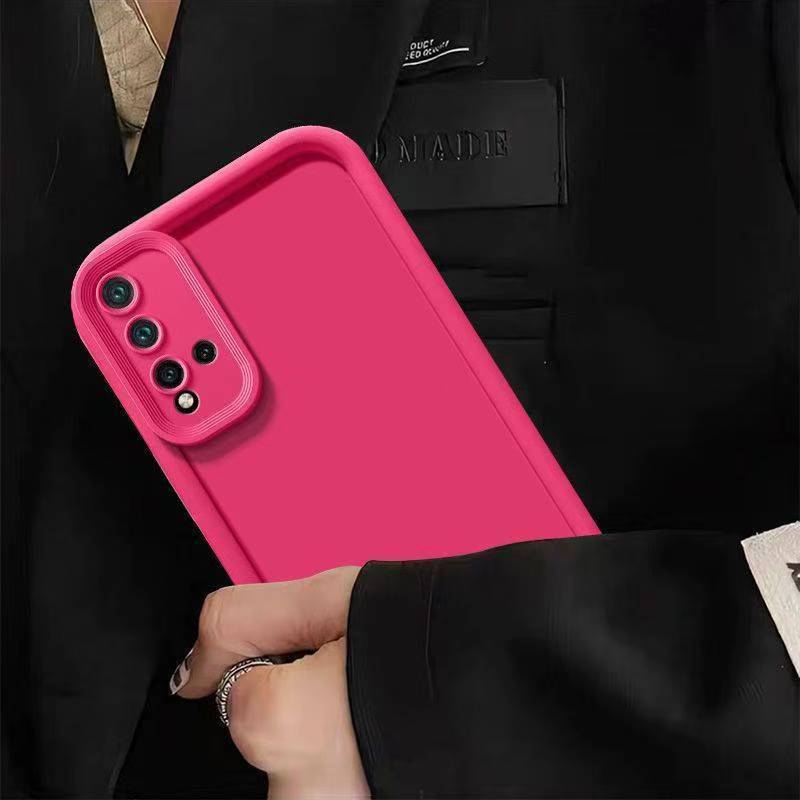 Fashion Silicone Phone Case For Huawei Nova 5T / Honor 20/ 20s Fall Prevention Protective Case