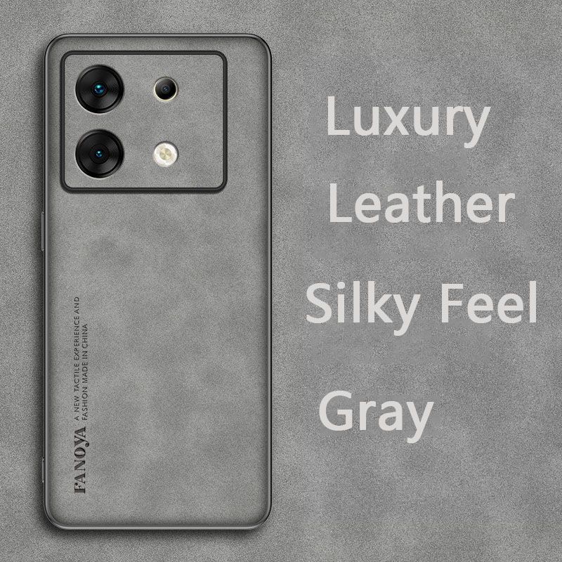 Luxury Business Retro Leather Phone Case For Infinix Zero 30 5G, Shockproof Fall prevention Protective Case