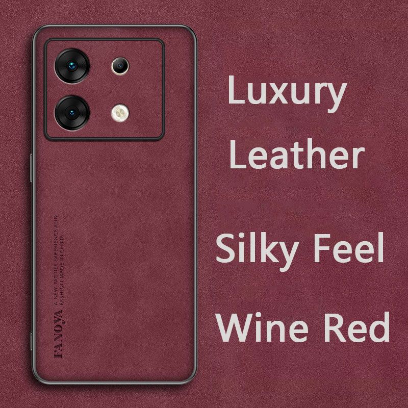 Luxury Business Retro Leather Phone Case For Infinix Zero 30 5G, Shockproof Fall prevention Protective Case