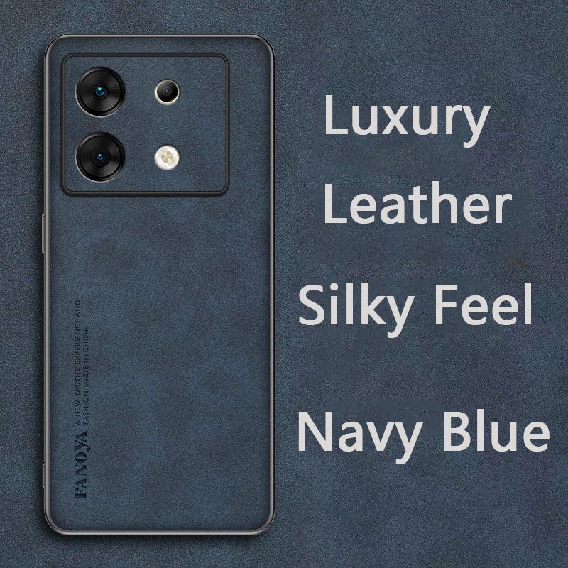 Luxury Business Retro Leather Phone Case For Infinix Zero 30 5G, Shockproof Fall prevention Protective Case
