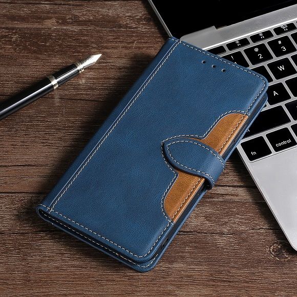 Wallet PU Leather Flip Cover For OPPO Reno 7 5G Vintage Leather Durable Protective Cover