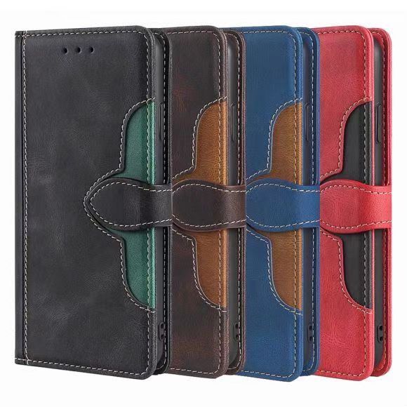 Wallet PU Leather Flip Cover For OPPO Reno 6 Pro 5G Vintage Leather Durable Protective Cover