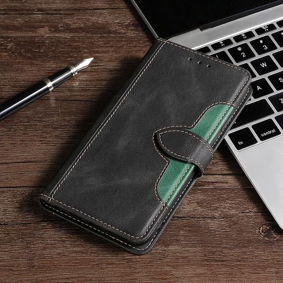 Wallet PU Leather Flip Cover For OPPO Reno 2F/Reno 2Z Vintage Leather Durable Protective Cover