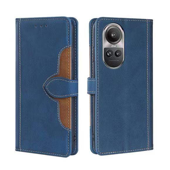 Wallet PU Leather Flip Cover For OPPO Reno 10 / Reno 10 Pro Vintage Leather Durable Protective Cover
