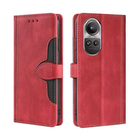 Wallet PU Leather Flip Cover For OPPO Reno 10 / Reno 10 Pro Vintage Leather Durable Protective Cover