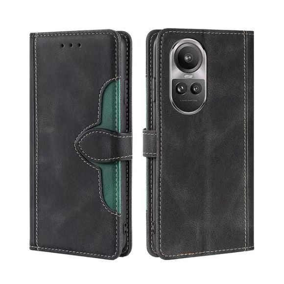 Wallet PU Leather Flip Cover For OPPO Reno 10 / Reno 10 Pro Vintage Leather Durable Protective Cover
