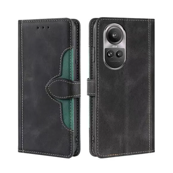 Wallet PU Leather Flip Cover For OPPO Reno 10 / Reno 10 Pro Vintage Leather Durable Protective Cover