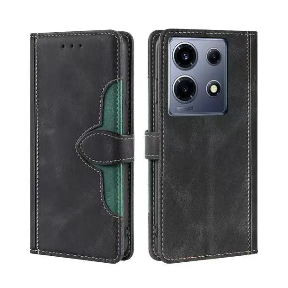 Wallet PU Leather Flip Cover For Infinix Note 30 VIP 5G Vintage Leather Durable Protective Cover