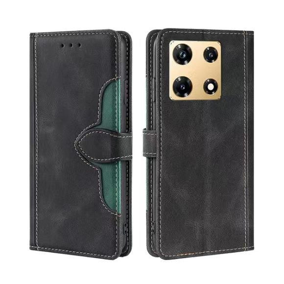 Wallet PU Leather Flip Cover For Infinix Note 30 Pro 4G Vintage Leather Durable Protective Cover