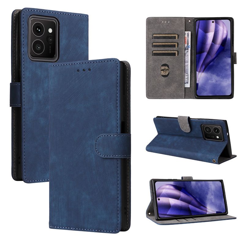Flip Cover for HMD Skyline PU Leather Phone Case Full-Body Protection Shockproof [RFID Blocking] Wallet Cover