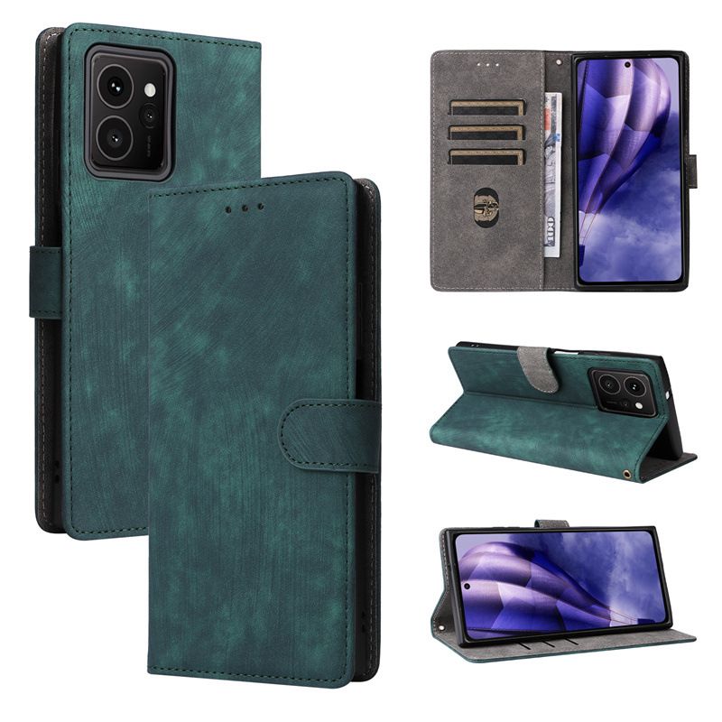 Flip Cover for HMD Skyline PU Leather Phone Case Full-Body Protection Shockproof [RFID Blocking] Wallet Cover