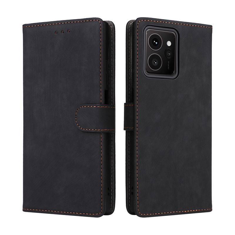 Flip Cover for HMD Skyline PU Leather Phone Case Full-Body Protection Shockproof [RFID Blocking] Wallet Cover