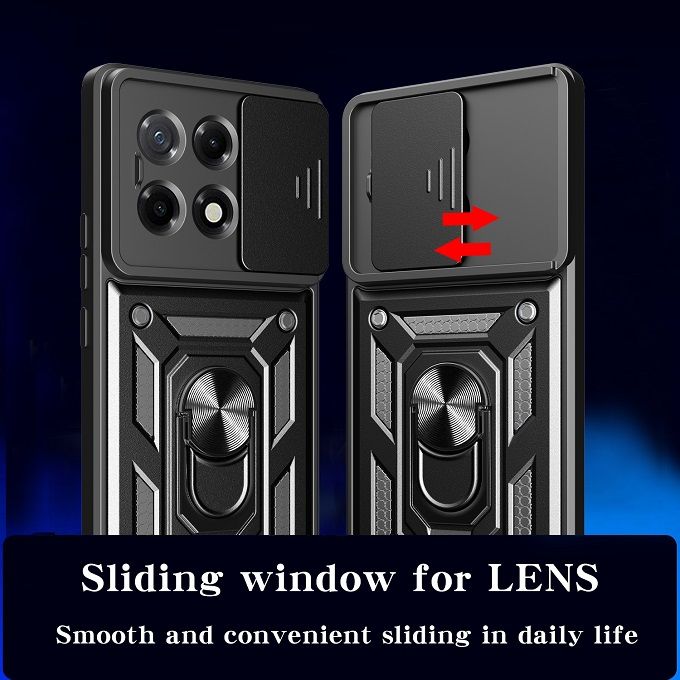 Best Price For Luxury Slide Camera Lens Case For Tecno Camon 30S Shockproof Bumper Cover Vehicle