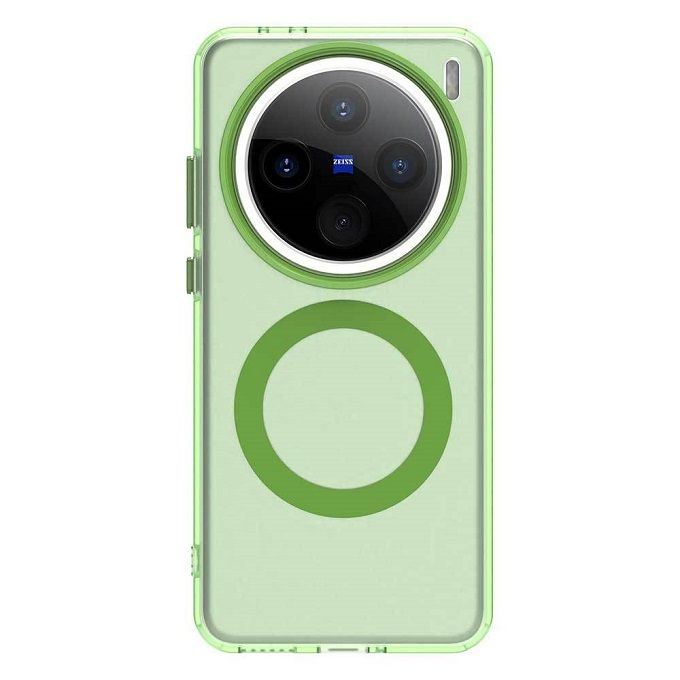 Magnetic Phone Case For Vivo X200 Pro Mini 5G Frosted Anti Fall Protective Cover