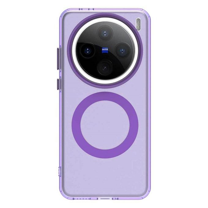 Magnetic Phone Case For Vivo X200 Pro Mini 5G Frosted Anti Fall Protective Cover