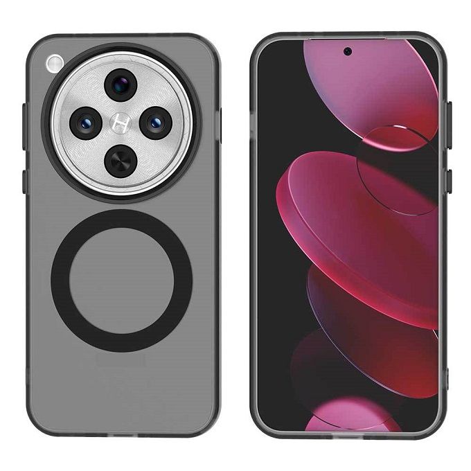 Magnetic Phone Case For OPPO Find X8 5G Frosted Anti Fall Protective Cover