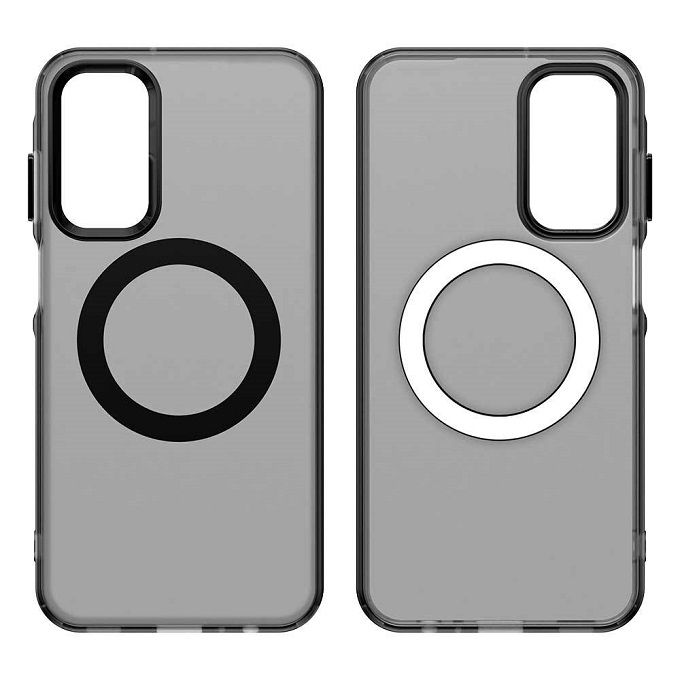 Magnetic Phone Case For Samsung Galaxy A15 Frosted Anti Fall Protective Cover