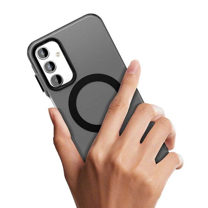 Magnetic Phone Case For Samsung Galaxy A15 Frosted Anti Fall Protective Cover