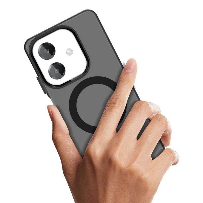 Magnetic Phone Case For OPPO A3/A3X/A40 Frosted Anti Fall Protective Cover