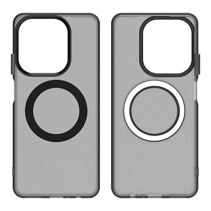 Magnetic Phone Case For OPPO A3/A3X/A40 Frosted Anti Fall Protective Cover