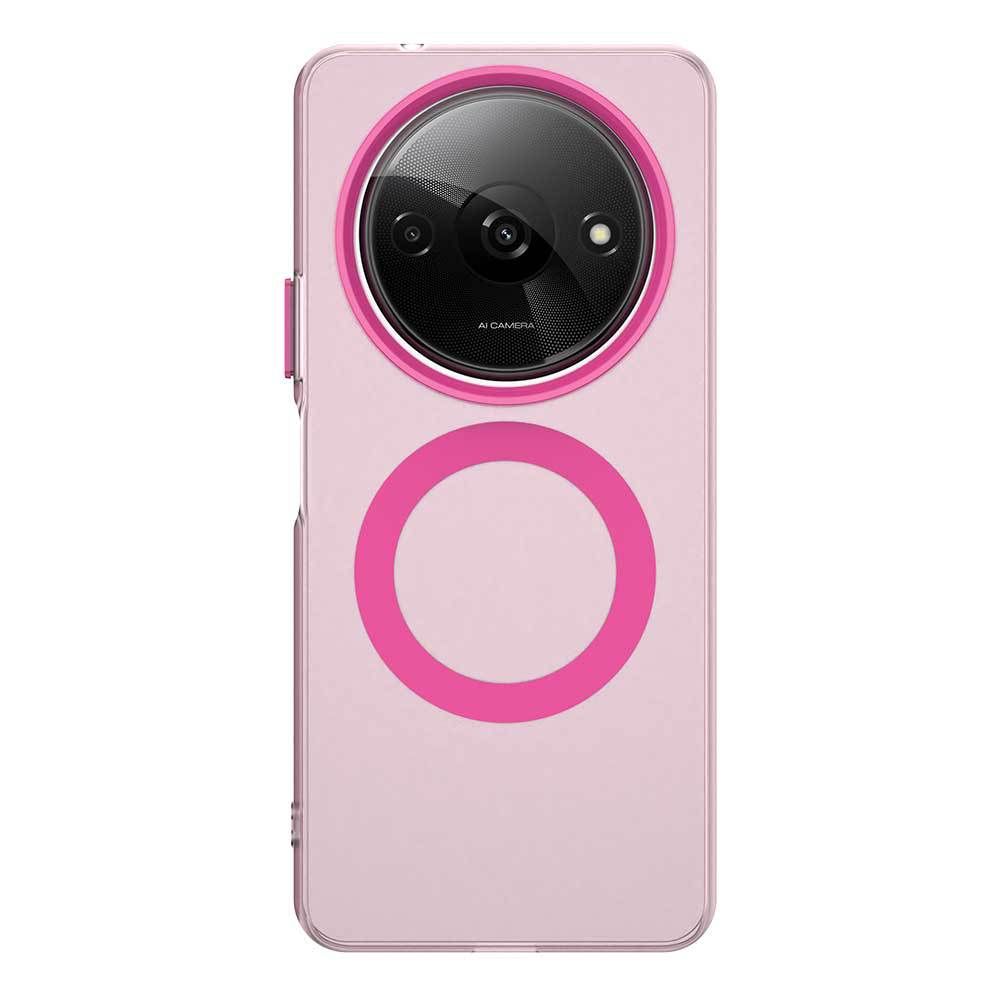 Magnetic Phone Case For Xiaomi Redmi A3X A3 Frosted Anti Fall Protective Cover